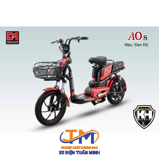 Xe Đạp Điện A10 OSAKA - Màu Xanh Đen